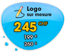 Votre logo sur mesure à 199€ Votre logo sur mesure à 199€